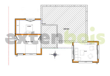 plan-extension-maison-quimper-extenbois