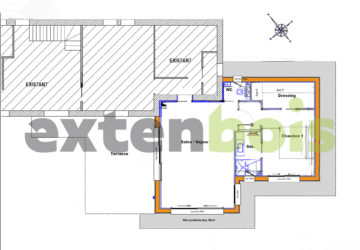 plan-extenbois-extension-maison-morlaix