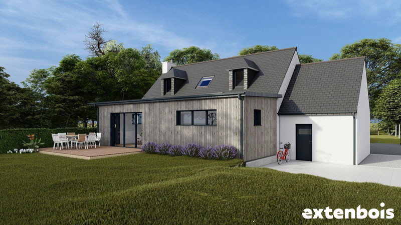 Projet d’extension de maison à Cancale (35)