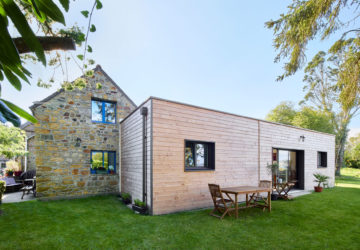 Extension de maison néobretonne à Crozon (29)